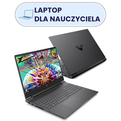 Laptop HP Victus 16-R1723NW 16.1" IPS 165Hz i7-14650HX 16GB RAM 1TB SSD GeForce RTX4060 DLSS 3 Windows 11 Home