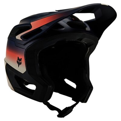Kask rowerowy FOX Dropframe Pro Lunar Midnight Wielokolorowy MTB (rozmiar L) MIPS
