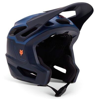 Kask rowerowy FOX Dropframe Pro Runn Ce Indigo Niebieski MTB (rozmiar L) MIPS