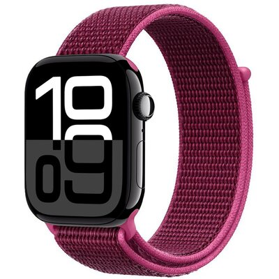 Pasek CRONG Nylon do Apple Watch (38/40/41/42mm) Fioletowy