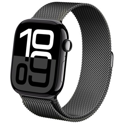 Pasek CRONG Milano Steel do Apple Watch (38/40/41/42mm) Grafitowy