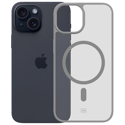 Etui 3MK Colorfull Guardx MagCase do Apple iPhone 15 Szary