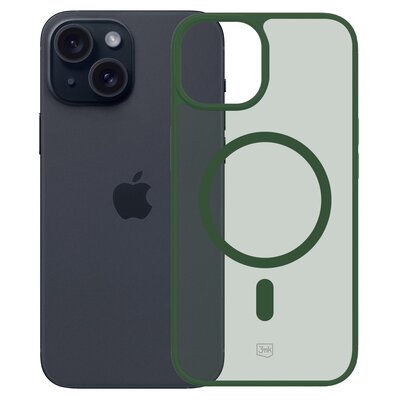 Etui 3MK Colorfull Guardx MagCase do Apple iPhone 15 Zielony