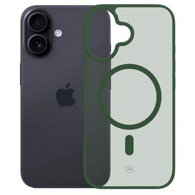 Etui 3MK Colorfull Guardx MagCase do Apple iPhone 16 Zielony