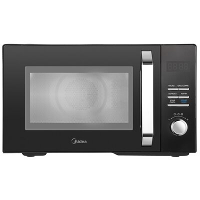 Kuchenka mikrofalowa MIDEA MAC23XF 800W średnica 27 cm pojemność 23L Grill Inverterquattro Czarny