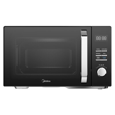 Kuchenka mikrofalowa MIDEA MAG25XF 800W średnica 31.5 cm pojemność 25L Grill Czarny