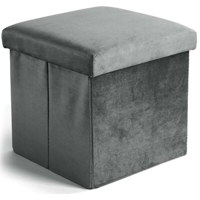 Pufa GOCKOWIAK Diego M Grafitowy 31 x 31 x 31 cm