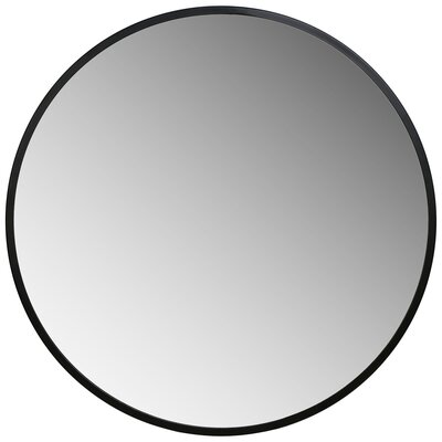 Lustro GOCKOWIAK Sander średnica 60 cm Czarny