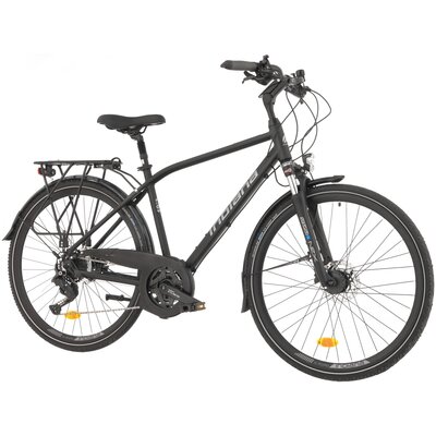 Rower trekkingowy INDIANA X-Road 5.0 M21 28 cali męski Czarno-srebrny