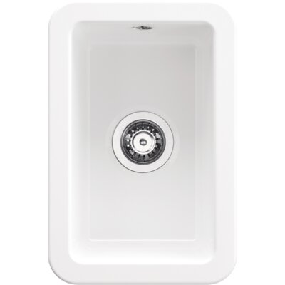 Zlewozmywak jednokomorowy DEANTE Lumi ZCU 610A Biały 45.7x30.4