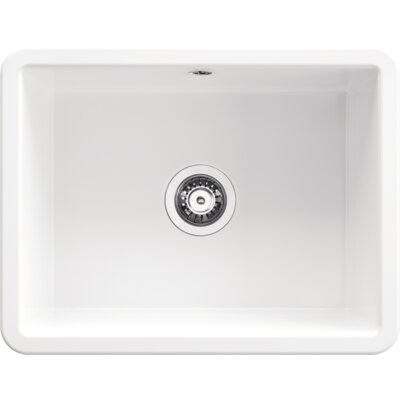 Zlewozmywak jednokomorowy DEANTE Lumi ZCU 610C Biały 43x55.7