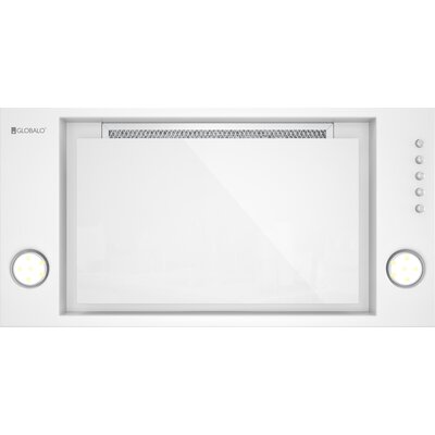 Okap GLOBALO Desolero 60.3 Biały/białe szkło 525m3/h 66dB klasa B