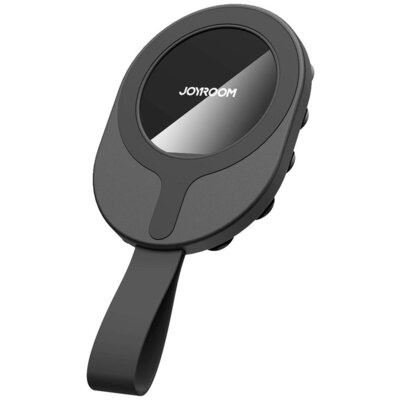 Uchwyt na telefon i smartfon JOYROOM JR-ZS393-S MagSafe Czarny uchwyt samochodowy na szybę i deskę rozdzielczą