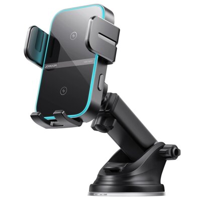 Uchwyt na telefon i smartfon JOYROOM JR-ZS246 S Indukcyjny Czarny uchwyt samochodowy na deskę rozdzielczą