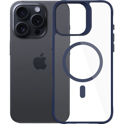 Etui 3MK Satin Guardx MagCase do Apple iPhone 16 Pro Przezroczysto-niebieski