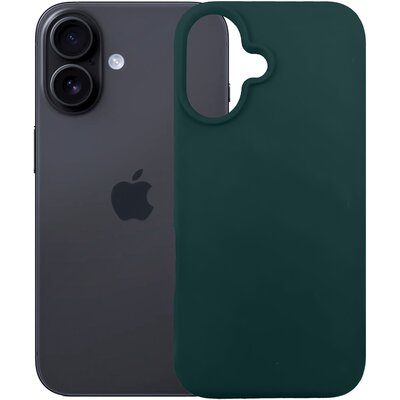 Etui 3MK Silicone Guardx MagCase do Apple iPhone 16 Ciemno-zielony