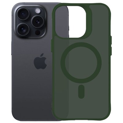 Etui 3MK Smoke Guardx MagCase do Apple iPhone 16 Pro Zielony