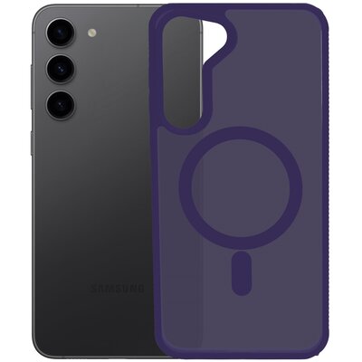 Etui 3MK Smoke Guardx MagCase do Samsung Galaxy S24 Fioletowy