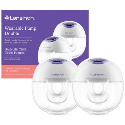 Laktator LANSINOH Hands-Free Podwójny 9-fazowy