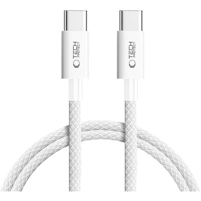 Kabel USB-C - USB-C TECH-PROTECT UltraBoost Lite PD60W/3A 2 m Szary