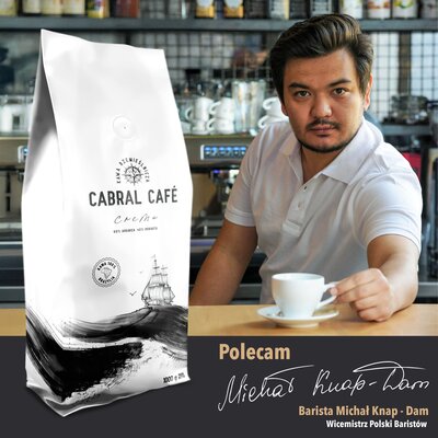 Kawa ziarnista CABRAL CAFE Crema 2 x 1 kg (Rzemieślnicza)