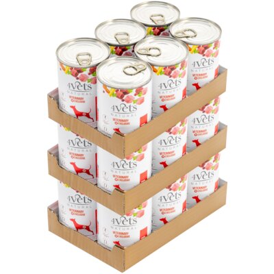 Karma dla psa 4VETS NATURAL Renal 18 x 400 g