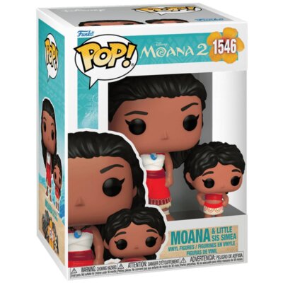 Zestaw figurek FUNKO Pop Disney Moana 2 Moana & Little Sis Simea