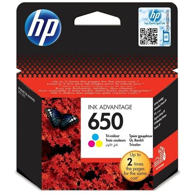 Tusz HP 650 Kolorowy 5 ml CZ102AE