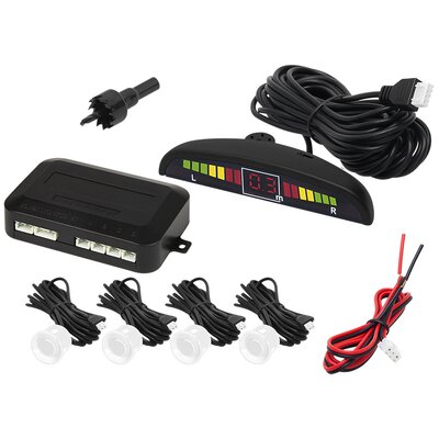 Czujniki parkowania BLOW CPW4 Biały