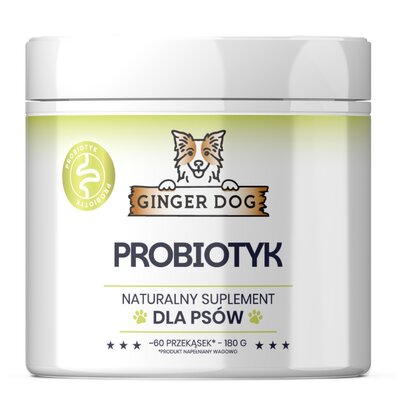 Suplement dla psa GINGER DOG Probiotyk 180 g