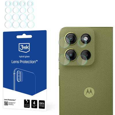 Szkło hybrydowe na obiektyw 3MK Lens Protection do Motorola Moto G15/G15 Power