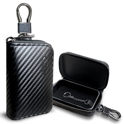 Etui z ochroną RFID na kluczyki TECH-PROTECT KLR300 Keyless RFID Carbon Czarny