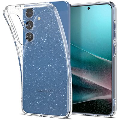 Etui SPIGEN Liquid Crystal do Samsung Galaxy S25+ Przezroczysto-brokatowy