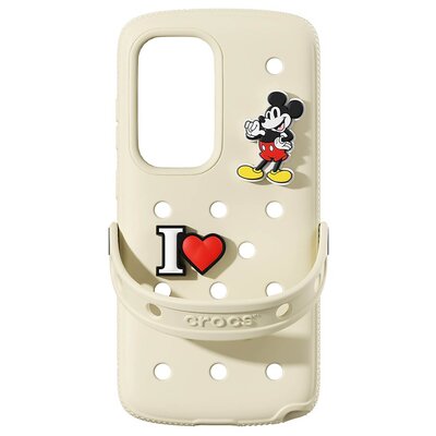 Etui SAMSUNG Crocs Case do Galaxy S25 Ultra Kremowy GP-FPS938SBAUW