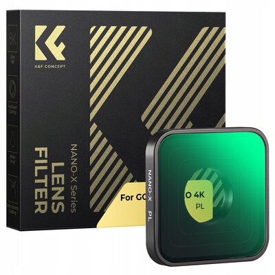 Filtr polaryzacyjny K&F CONCEPT KF01.2879 do GoPro Hero 4K 2024