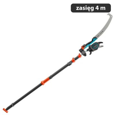 Sekator do gałęzi teleskopowy + piła GARDENA 12082-20 2w1