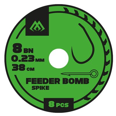 Przypon MIKADO Feeder Bomb HFB805BI-10 0.20 mm / 38 cm