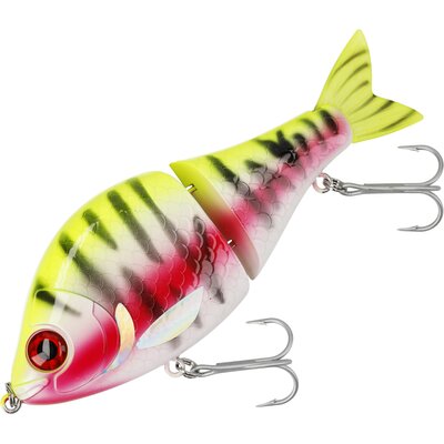 Wobler MIKADO MFT Swimbait PWMS-13-LT 13 cm Lemon Tiger