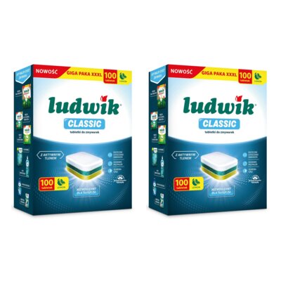 Tabletki do zmywarek LUDWIK Classic - 200 szt.