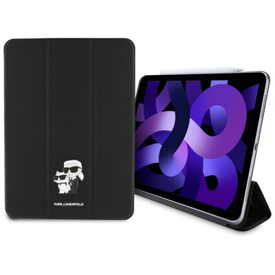 Etui na iPad Air 11 cali KARL LAGERFELD Saffiano Magnetic Karl&Choupette Czarny