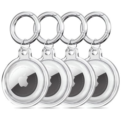 Brelok TECH-PROTECT Icon Apple AirTag Przezroczysty (4 szt.)