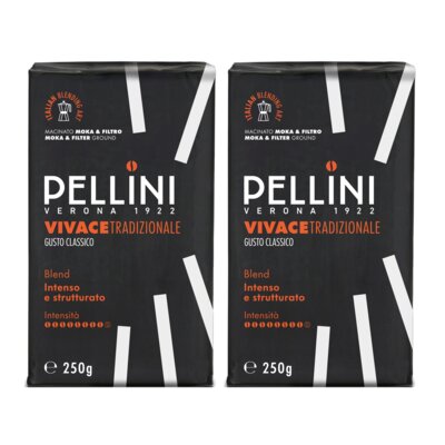 Kawa mielona PELLINI Tradizionale 2 x 0.25 kg