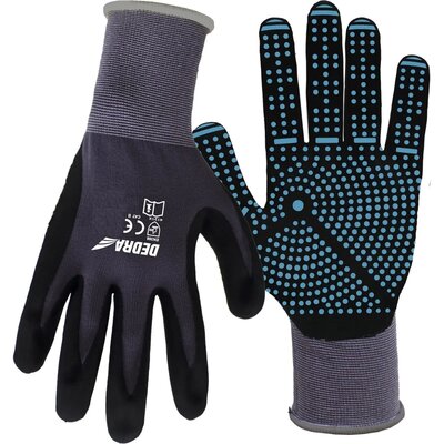 Rękawice robocze DEDRA Nitrile Pro Comfort BH1015R09 (rozmiar 9)