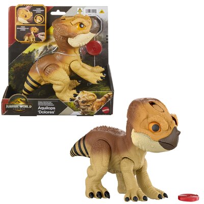 Figurka JURASSIC WORLD Aquilops Interaktywny przyjaciel JGC01