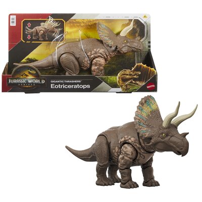 Figurka JURASSIC WORLD Eotriceratops Gigantyczny atak JGB93