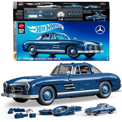 Klocki plastikowe BRICK SHOP Hot Wheels Premium Series Mercedes-Benz 300 SL HWW25