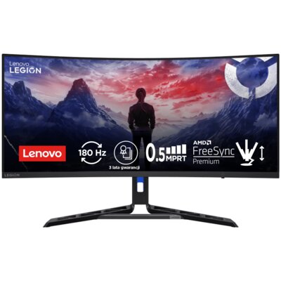 Monitor LENOVO Legion R34w-30 34" 3440x1440px 180Hz 0.5ms [MPRT] Curved