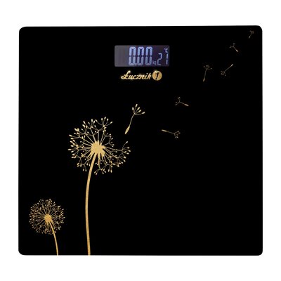 Waga łazienkowa ŁUCZNIK BS-973 W 19 Black Dandelion Dream