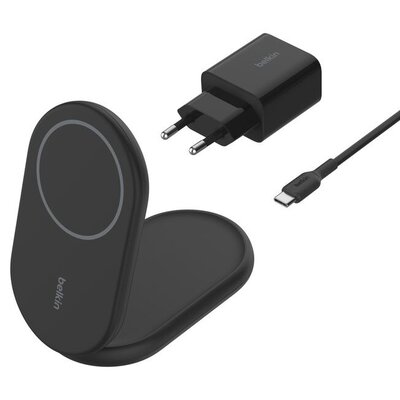 Ładowarka indukcyjna BELKIN BoostCharge WIB007VFBK Qi2 15W Czarny