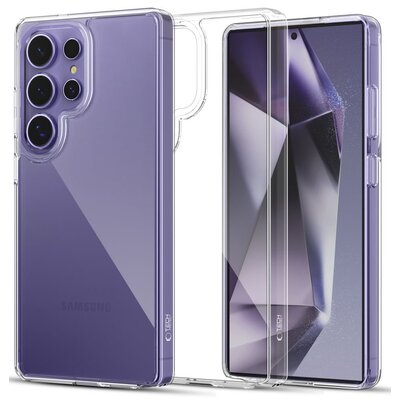 Etui TECH-PROTECT Flexair Hybrid do Samsung Galaxy S25 Ultra Przezroczysty